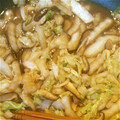 ゆっきぃ～'s cooksnap of when they made 白菜と椎茸のバター醤油炒め～ゆず風味～.