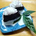 プルンバゴ's cooksnap of when they made おひとりさまのふりかけでカラフルおにぎり.