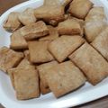 まめしば食堂's cooksnap of when they made ノンオイル！材料２つ！ハードビスケット.