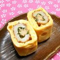 シャンプーハット's cooksnap of when they made お弁当に♪ツナとちくわの変わり卵焼き.