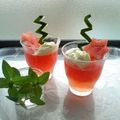minmin!'s cooksnap of when they made スイカのぷるんぷるんゼリー☆.
