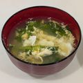 ゆ→ちむ❦180SX's cooksnap of when they made 小松菜のかきたまスープ.