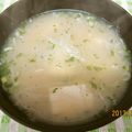 jackkazu's cooksnap of when they made 時短☆千切り大根と豆腐のみそ汁.