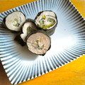 珠花。's cooksnap of when they made ささみの梅しそ海苔巻き焼き.