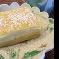 sorara45's cooksnap of when they made さつまいも☆ミルクレープ.