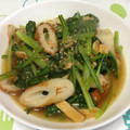 ちょこふぁず's cooksnap of when they made あと一品！って時♡小松菜と竹輪の煮びたし.