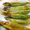 yduck60's cooksnap of when they made 節約！簡単！子供大好き！ししゃも磯辺揚げ.
