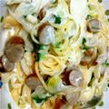 ももちゃんまこちゃん's cooksnap of when they made たっぷり野菜とウインナーのクリームパスタ.