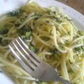 puti＊lady's cooksnap of when they made じゃこ入りパスタ♥レモンバター風味.