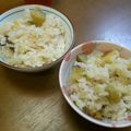 のぶの妹's cooksnap of when they made 薩摩芋の炊き込みご飯 簡単レシピ.