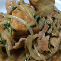 cyndy84's cooksnap of when they made 厚揚げと豚バラともやしの味噌炒め.