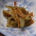 いしぶう's cooksnap of when they made 昔ながらの☆きんぴらごぼう.