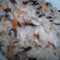 darvish22's cooksnap of when they made ひじきの炊き込みご飯.