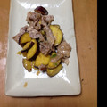 そめみん's cooksnap of when they made さつまいもと豚のマヨぽん炒め.