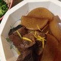 ANN17's cooksnap of when they made 柚子で爽やか☆こっくりぶり大根.