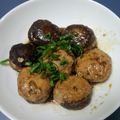 あもル's cooksnap of when they made ジュ〜シィ〜しいたけ肉詰め.