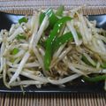 あっこりんママ's cooksnap of when they made ５分で出来る　もやピー炒め.