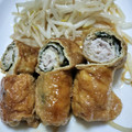 ♪おーち♪'s cooksnap of when they made 油揚げの豚シソ巻き.
