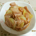 YOSHIMAYUv's cooksnap of when they made 簡単☆大根とベーコンの煮物.