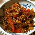 kitchen.aco's cooksnap of when they made 繊維たっぷり♪舞茸と人参のキンピラ.