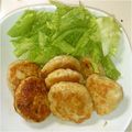 ☆mew☆'s cooksnap of when they made ナンプラーつくね〜レンコン入り〜.