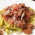 ☆Gina☆'s cooksnap of when they made いつもの*ミートソーススパゲティ.
