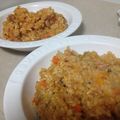 ああたん、's cooksnap of when they made 炊飯器でチキンライス風ピラフ.