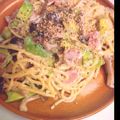 pannecake's cooksnap of when they made アボカドとベーコンのクリームパスタ.