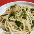 えみんちゅ＊'s cooksnap of when they made ごま油＊もやしとニラの炒めもの.