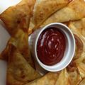 りぃたんキッチン's cooksnap of when they made とまらない♪揚げワンタン（甘酢あん）+*.