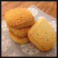 maru04's cooksnap of when they made チーズと粗挽きペッパーの米粉サブレ.