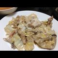 zostar's cooksnap of when they made 鶏ももと白菜のクリーム煮.