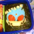 あくび王子まま's cooksnap of when they made 簡単キャラ弁☆仮面ライダーメテオ海苔弁.