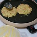 みちゃたぬ's cooksnap of when they made ふわふわお好み焼き.