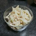 ほあちん's cooksnap of when they made 大根半分、ツナと青ジソのサラダに.