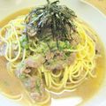kichicoron's cooksnap of when they made 牛肉のみぞれ煮パスタ.
