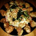 きょさりん's cooksnap of when they made トマトとほうれん草のスクランブルエッグ.