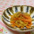 赤い電話's cooksnap of when they made ☆お弁当に☆油揚げとにんじんのきんぴら.