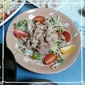 ＴＯＭＯＷＡＴ's cooksnap of when they made 中華風もやしと豚肉のサラダ.