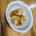 ranyou's cooksnap of when they made ++ 海老と里芋の揚げだんご ++.