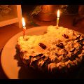 tc1008nyaa's cooksnap of when they made ☆簡単ネコ型チョコケーキ☆.