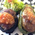 いべちゃん's cooksnap of when they made ピーマンと椎茸の肉詰め♡.