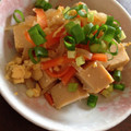シナちゃん☆'s cooksnap of when they made 給食の味★高野豆腐の卵とじ.