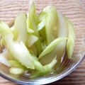 オレンジライム's cooksnap of when they made 海外でも　セロリの浅漬け.