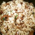 omiso's cooksnap of when they made サバ缶で炊き込みごはん　(゜))<<.