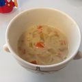 りさぽmama's cooksnap of when they made 【離乳食】ミルクチーズスープ.