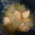 ポキカイ's cooksnap of when they made 冬瓜と鶏だんごのスープ.