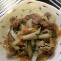 ０９９２'s cooksnap of when they made こくうま☆くずきりの担々チャプチェ.