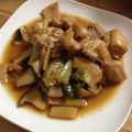 hiro_39's cooksnap of when they made 鶏肉と白ネギの甘辛煮.
