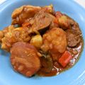 あっこ姉's cooksnap of when they made 鶏肉とさつま芋のトマト煮☆バジル風味.